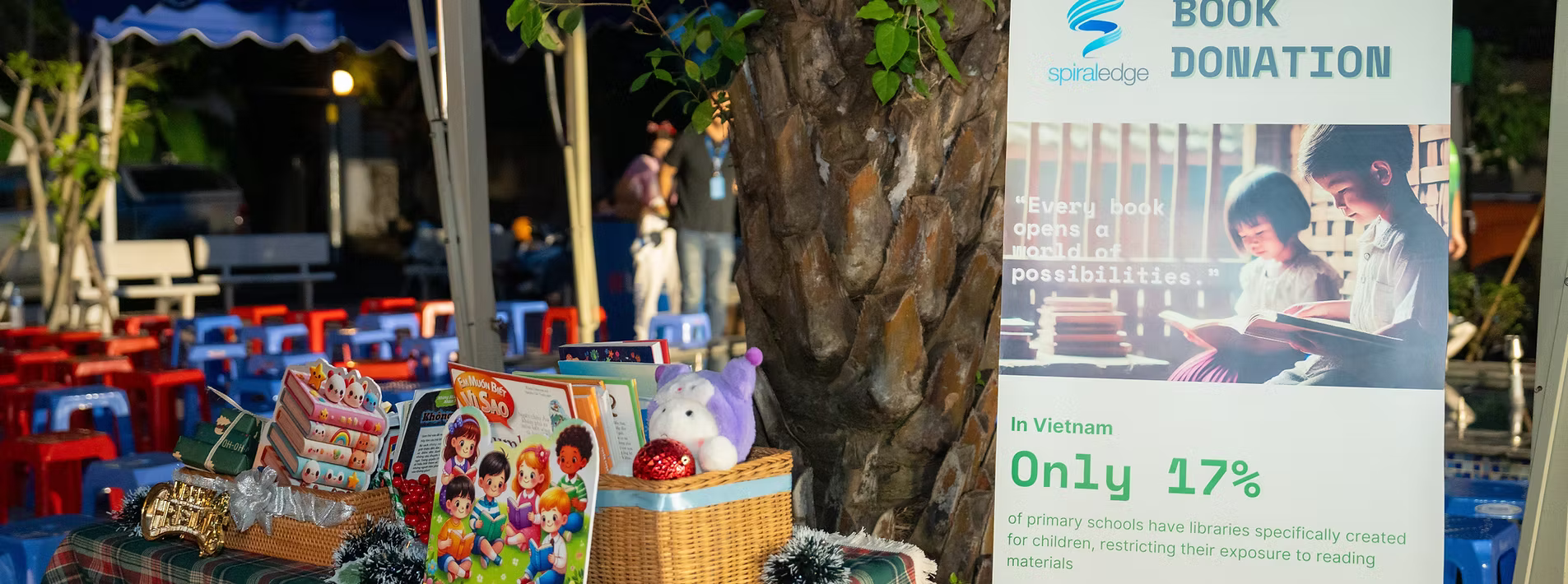 Books and Charity Donation