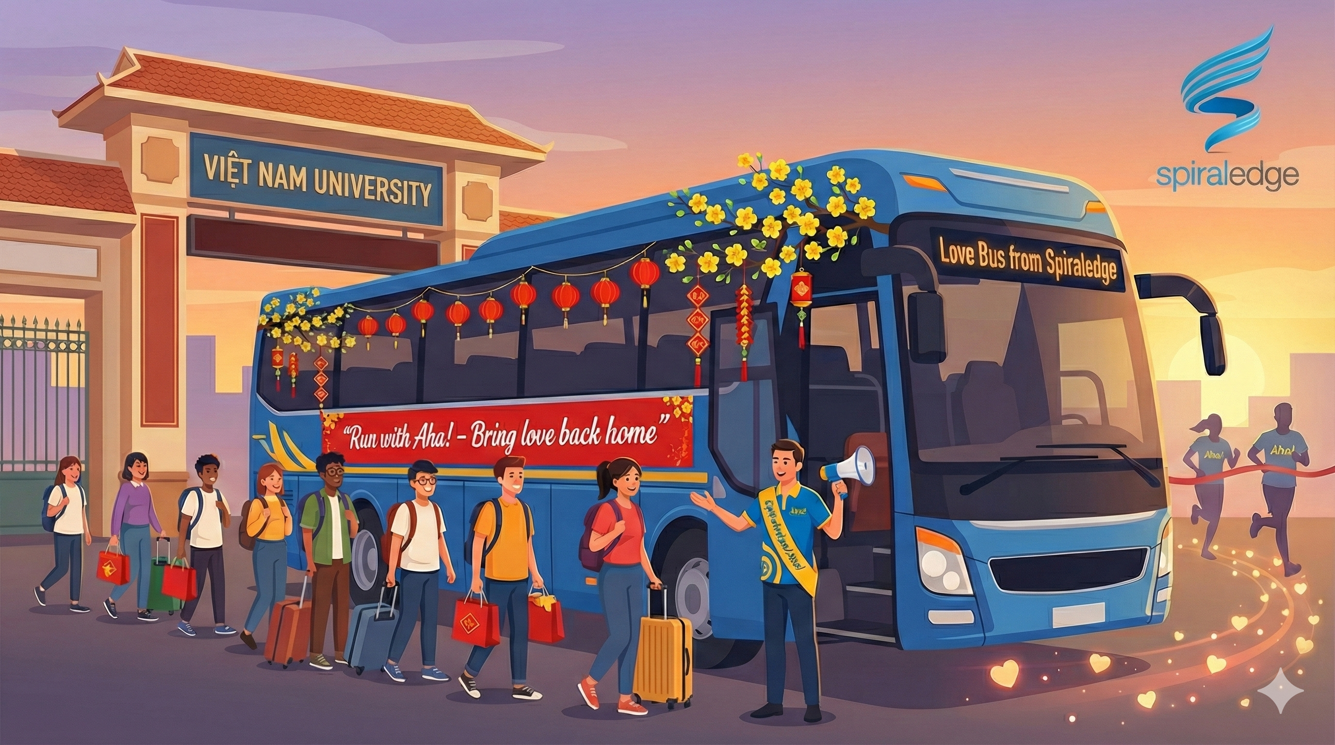 Run with Aha! – Bring Love Back Home